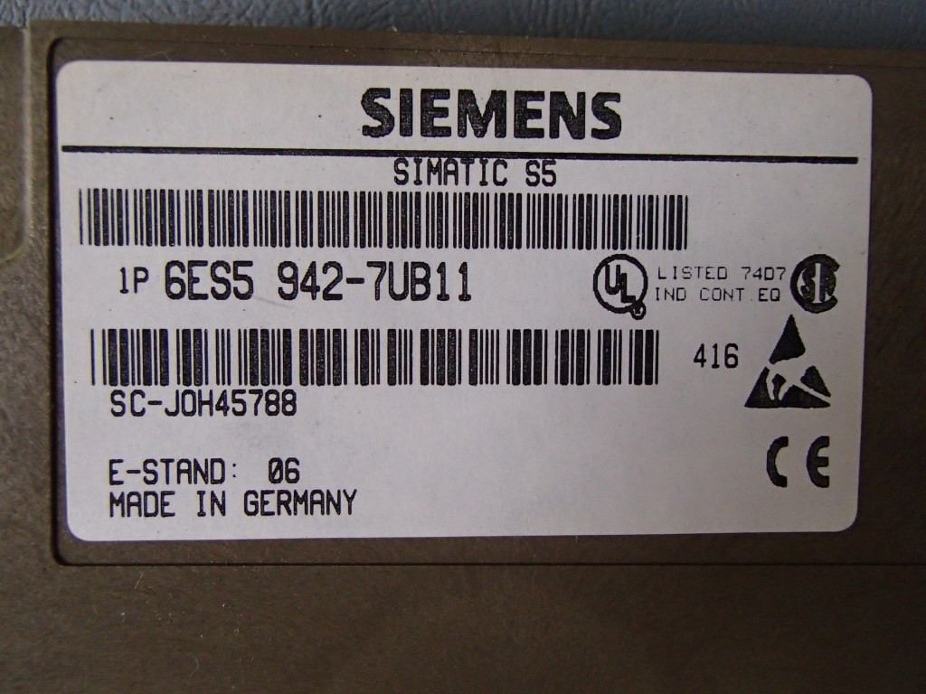 SIEMENS 6ES5942-7UB11