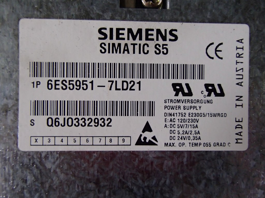 SIEMENS 6ES5951-7LD21