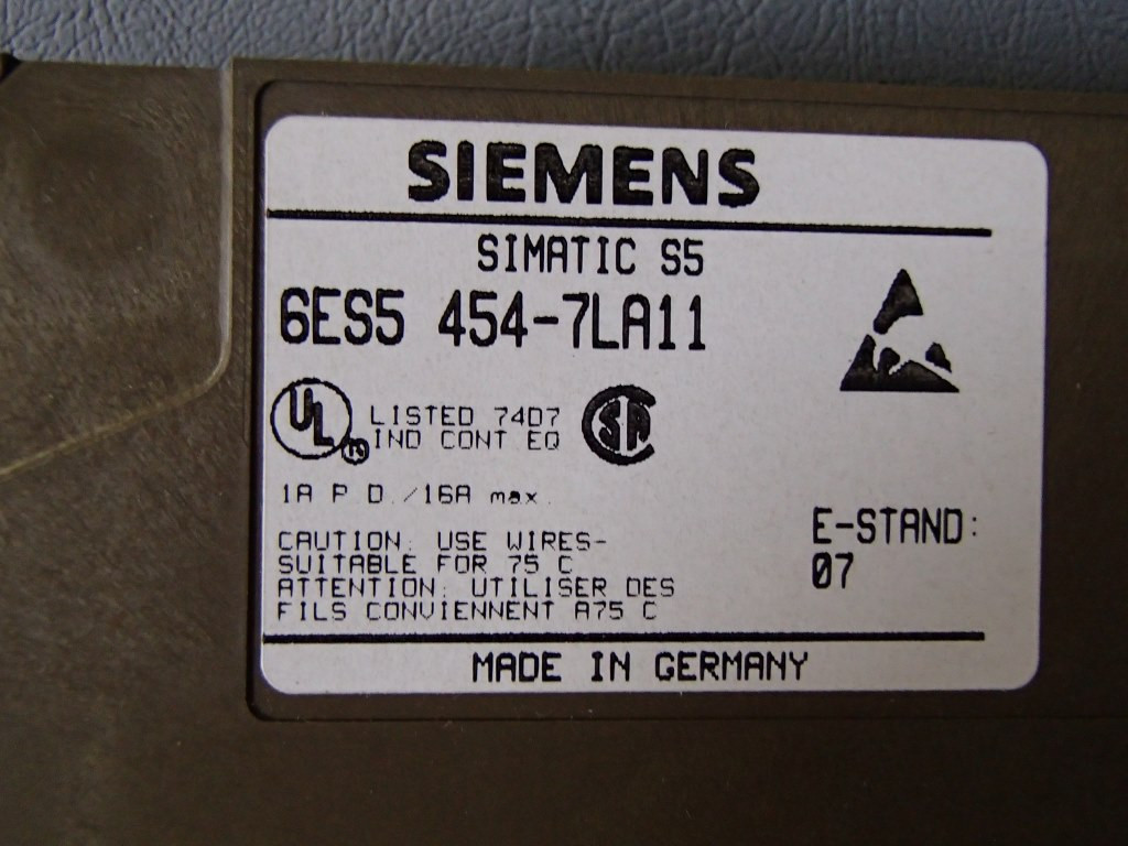 SIEMENS 6ES5454-7LA11