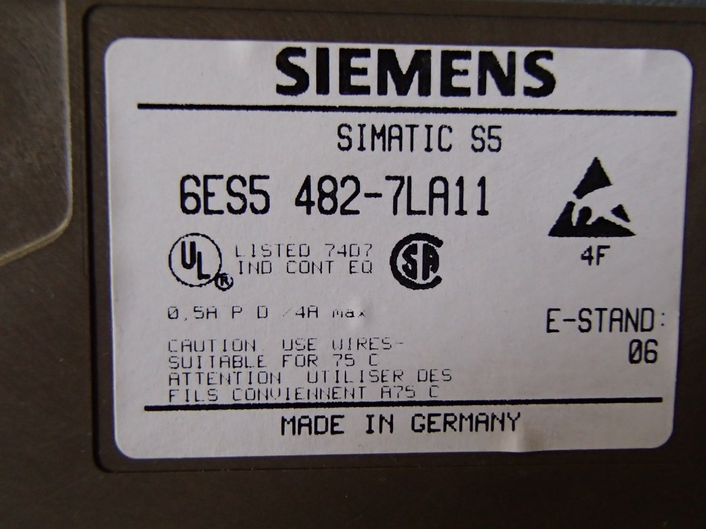 SIEMENS 6ES5482-7LA11