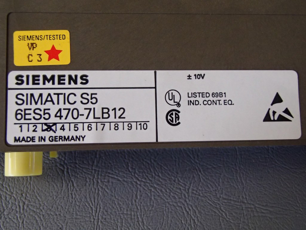 SIEMENS 6ES5470-7LB12