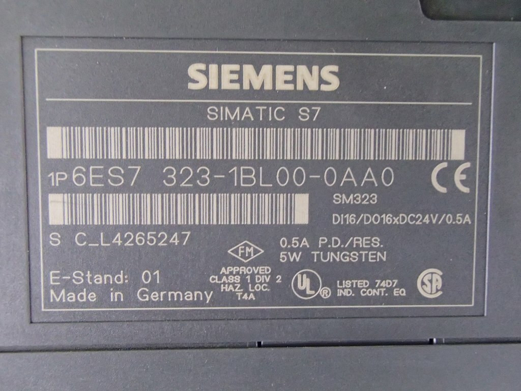 SIEMENS 6ES7323-1BL00-0AA0