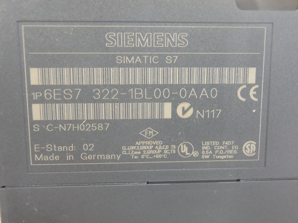 SIEMENS 6ES7323-1BL00-0AA0