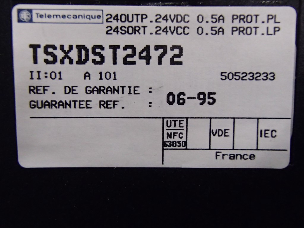 TÉLÉMÉCANIQUE  TSXDST2472