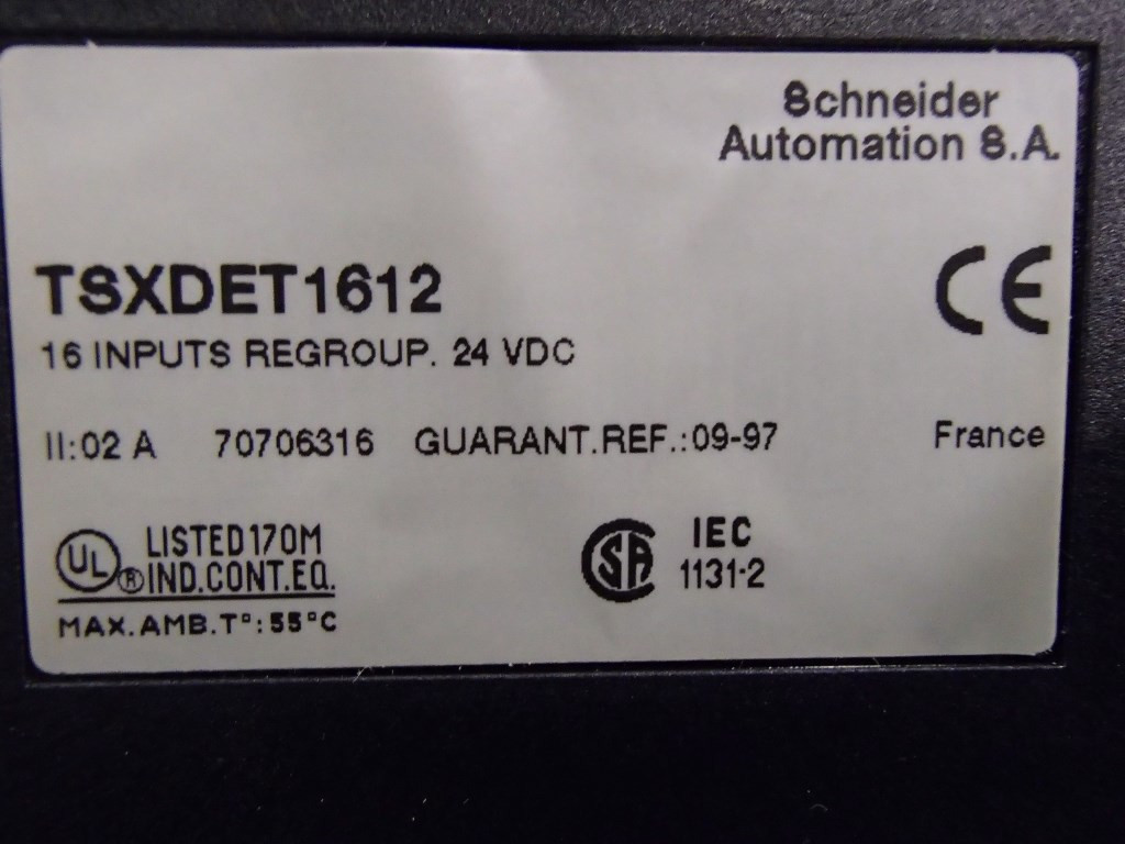 TÉLÉMÉCANIQUE  TSXDET1612