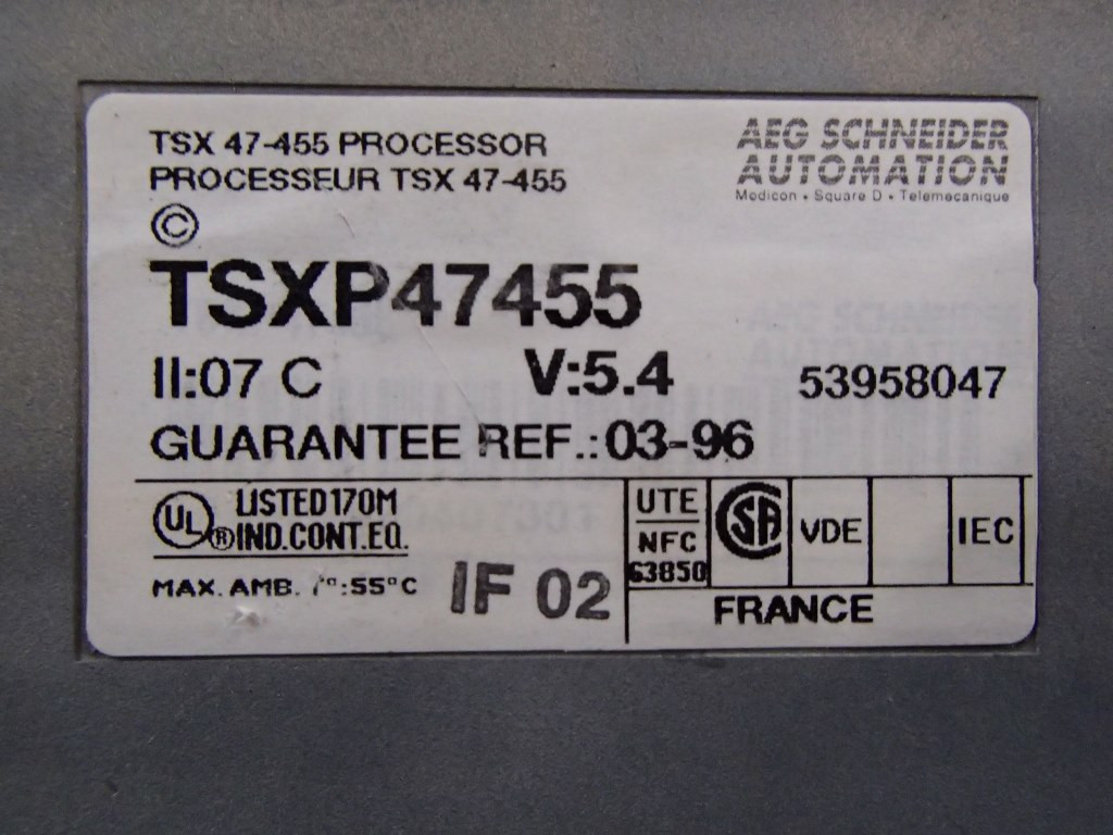 TÉLÉMÉCANIQUE  TSXP47455