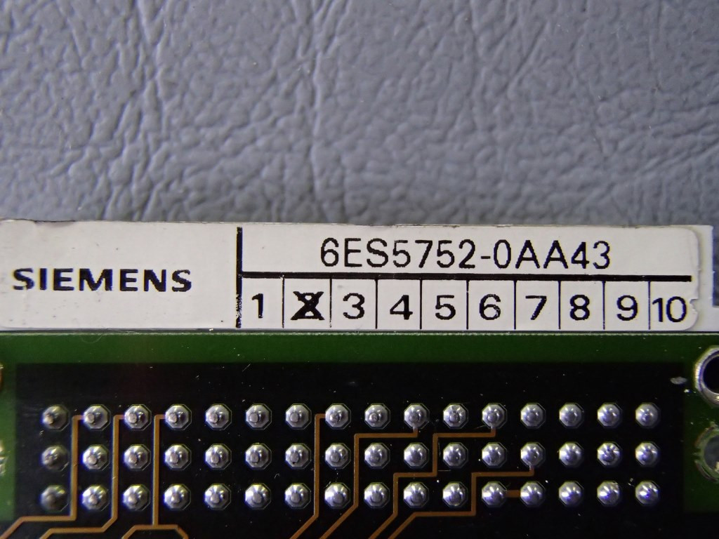 SIEMENS 6ES5752-0AA43