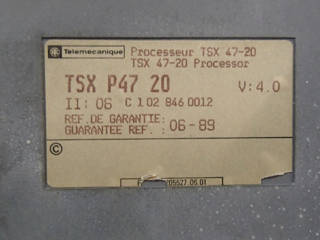 TÉLÉMÉCANIQUE  TSXP4720