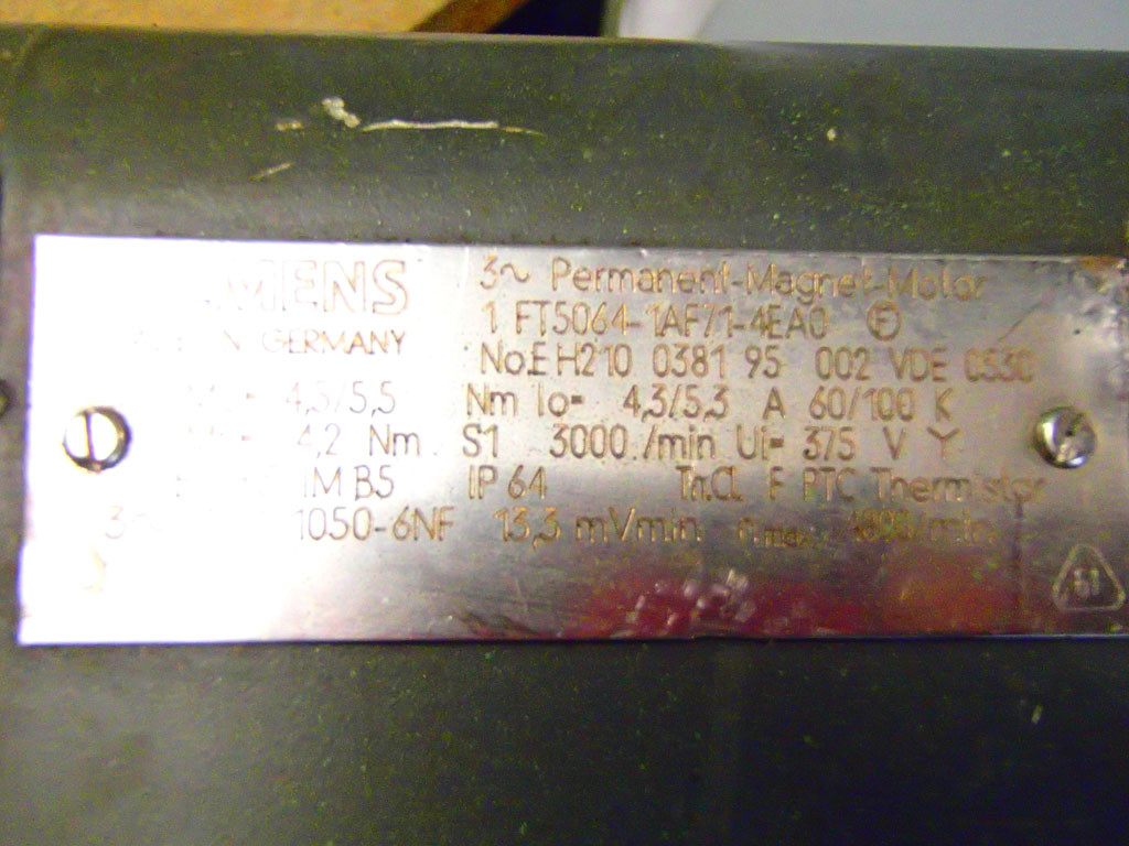 SIEMENS 1FT5064-1AF71-4EA0