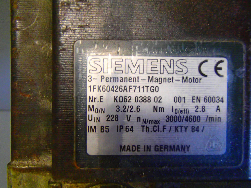 SIEMENS 1FK6042-6AF71-1TG0