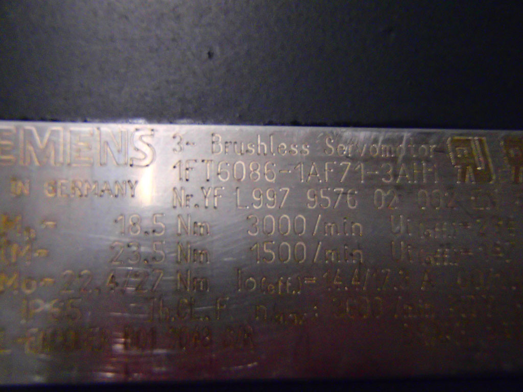 SIEMENS 1FT6086-1AF71-3AH1