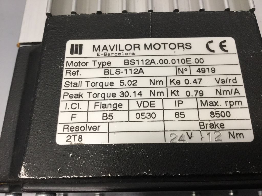 MAVILOR MOTORS BS112A-00-010E-00