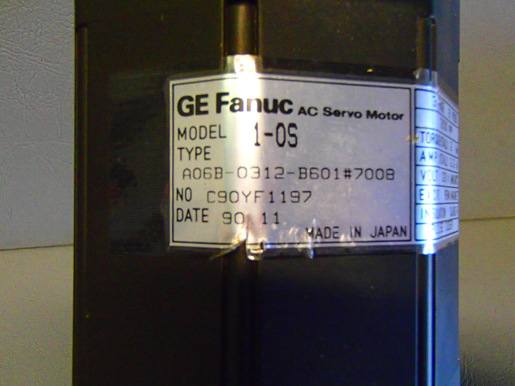 GE FANUC A06B-0312-B601/7008