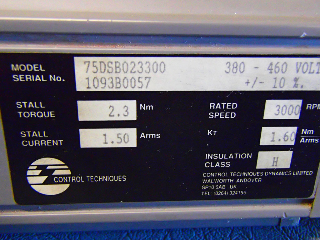 CONTROL TECHNIQUES 75DSB023300