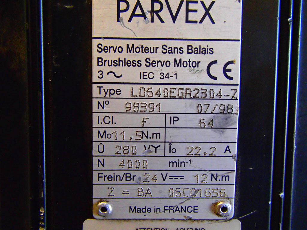 PARVEX LD640EGR2304-Z