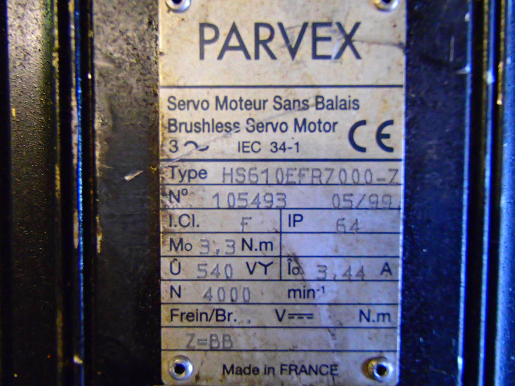 PARVEX HS610EFR7000-Z