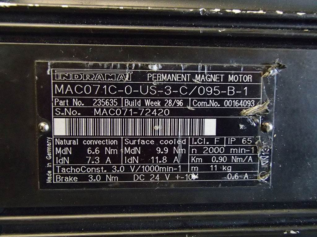 INDRAMAT MAC071C-0-US-3-C/095-B-1