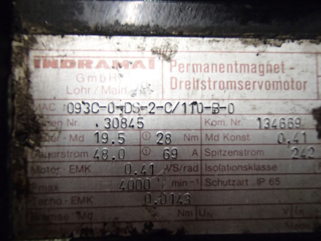 INDRAMAT MAC093C-0-DS-2-C/110-B-0