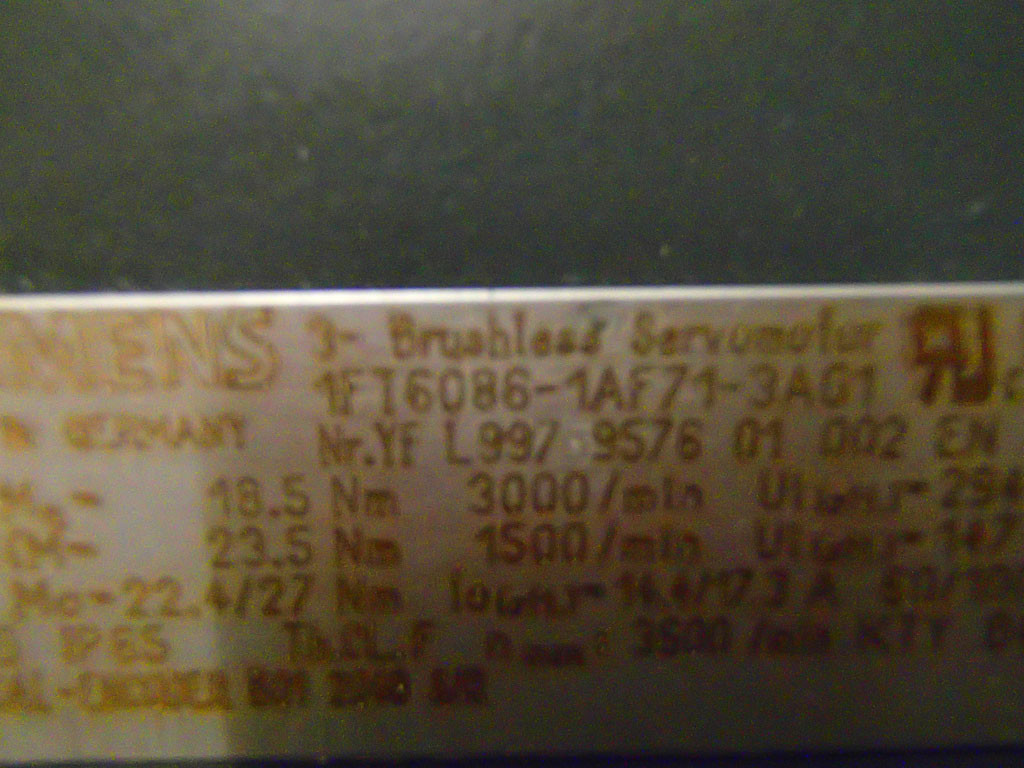 SIEMENS 1FT6086-1AF71-3AG1