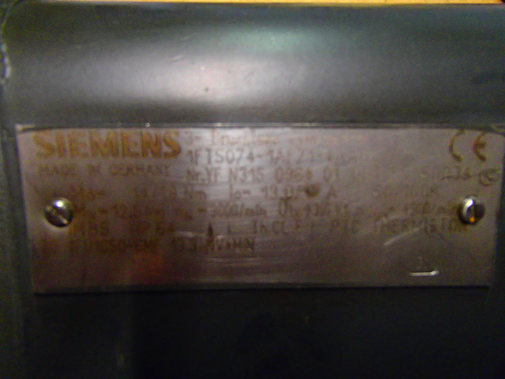 SIEMENS 1FT5074-1AF71-4AA0