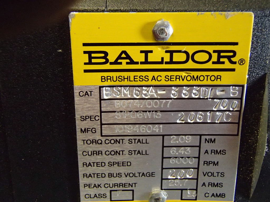 BALDOR BSM63A-333DI-B70020617C