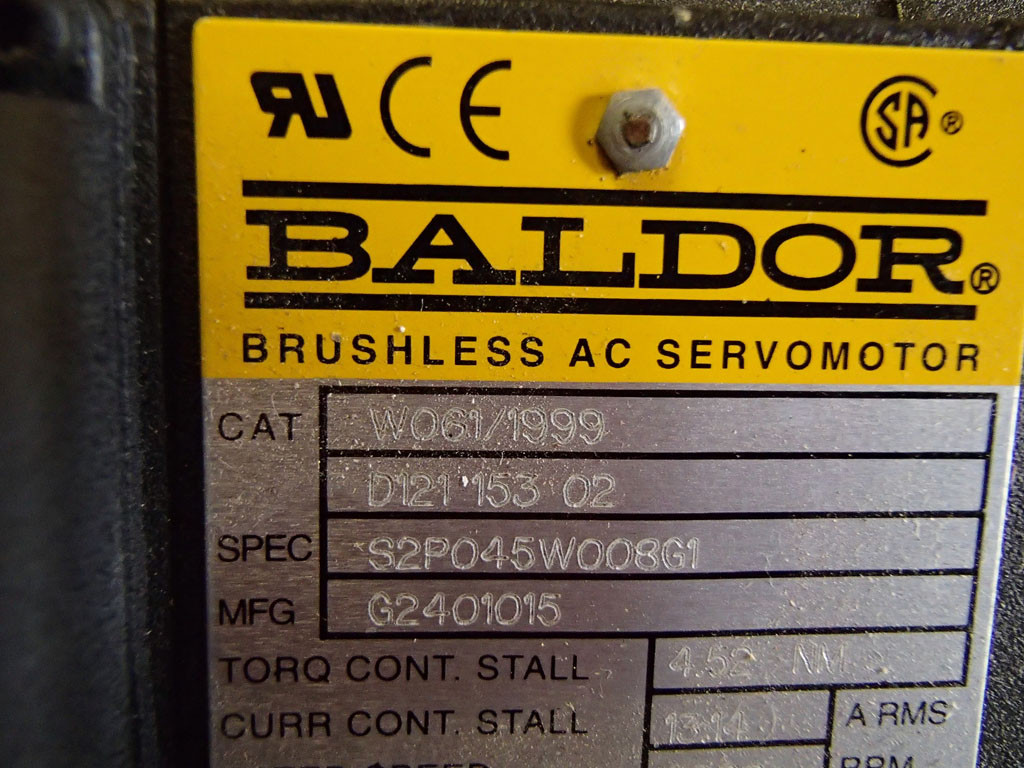 BALDOR W061/1999D12115302