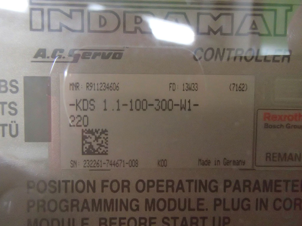 INDRAMAT KDS1.1-100-300-W1-220