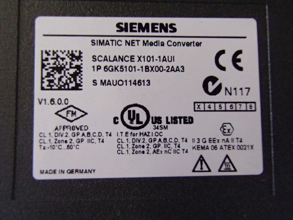 SIEMENS 6GK5101-1BX00-2AA3