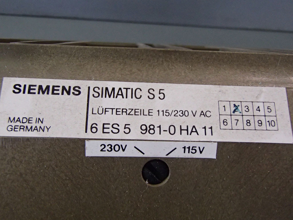 SIEMENS 6ES5981-0HA11
