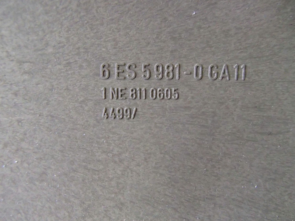 SIEMENS 6ES5981-0GA11