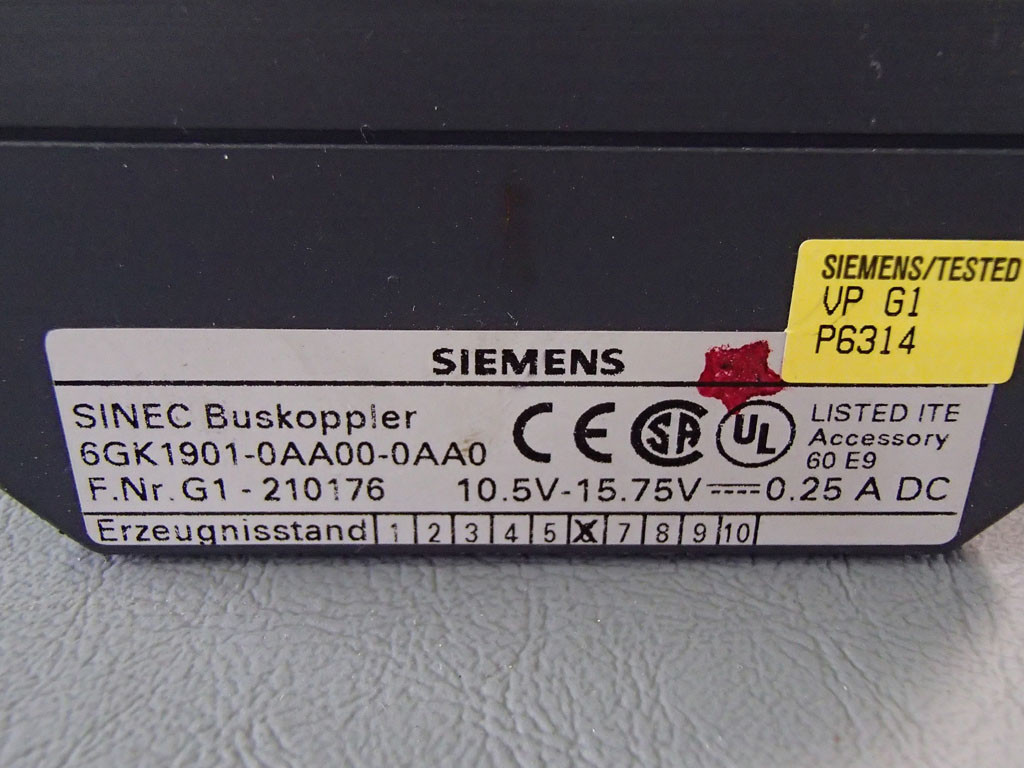 SIEMENS 6GK1901-0AA00-0AA0