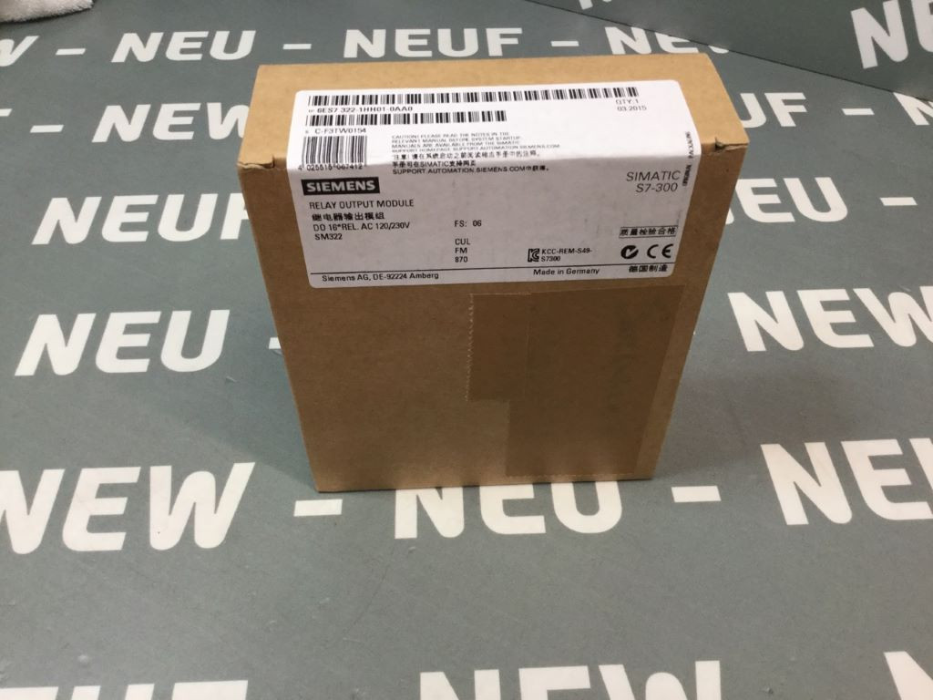 SIEMENS 6ES7322-1HH01-0AA0