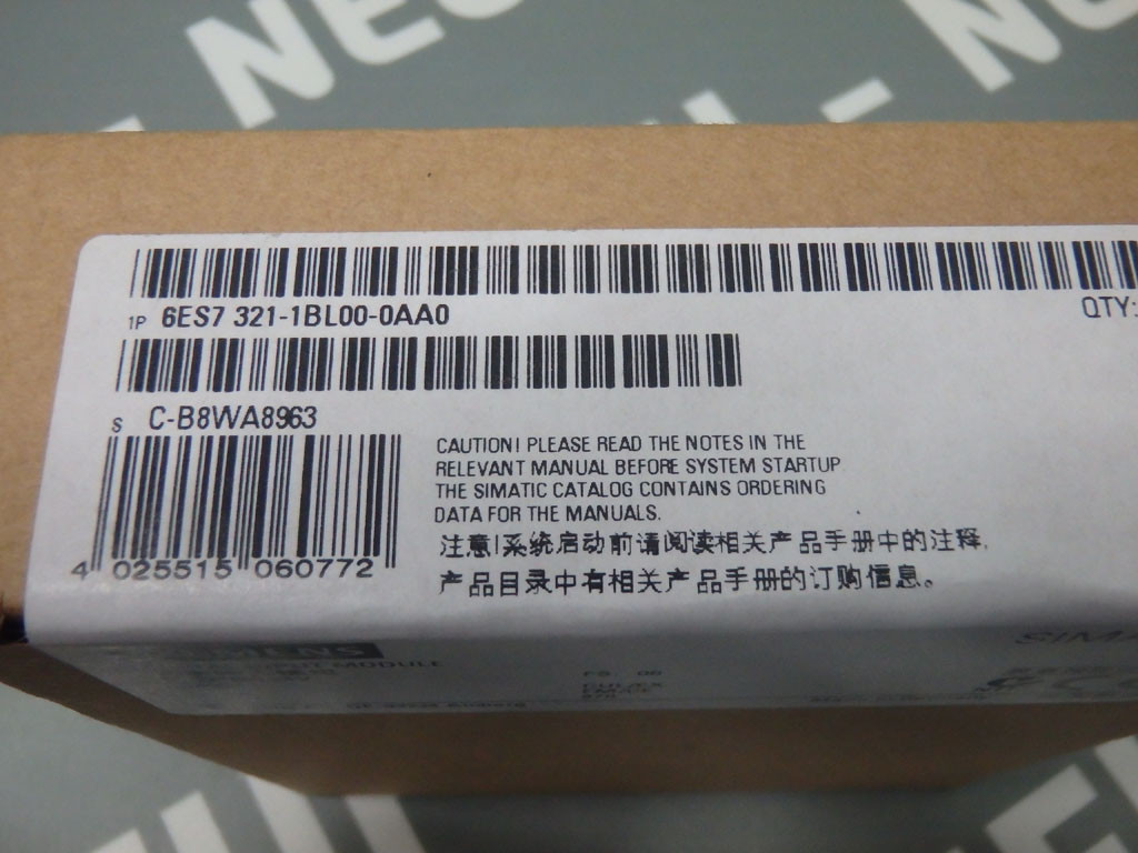 SIEMENS 6ES7321-1BL00-0AA0