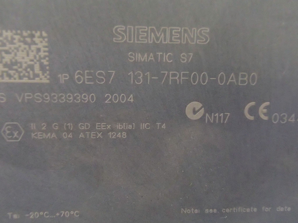 SIEMENS 6ES7131-7RF00-0AB0