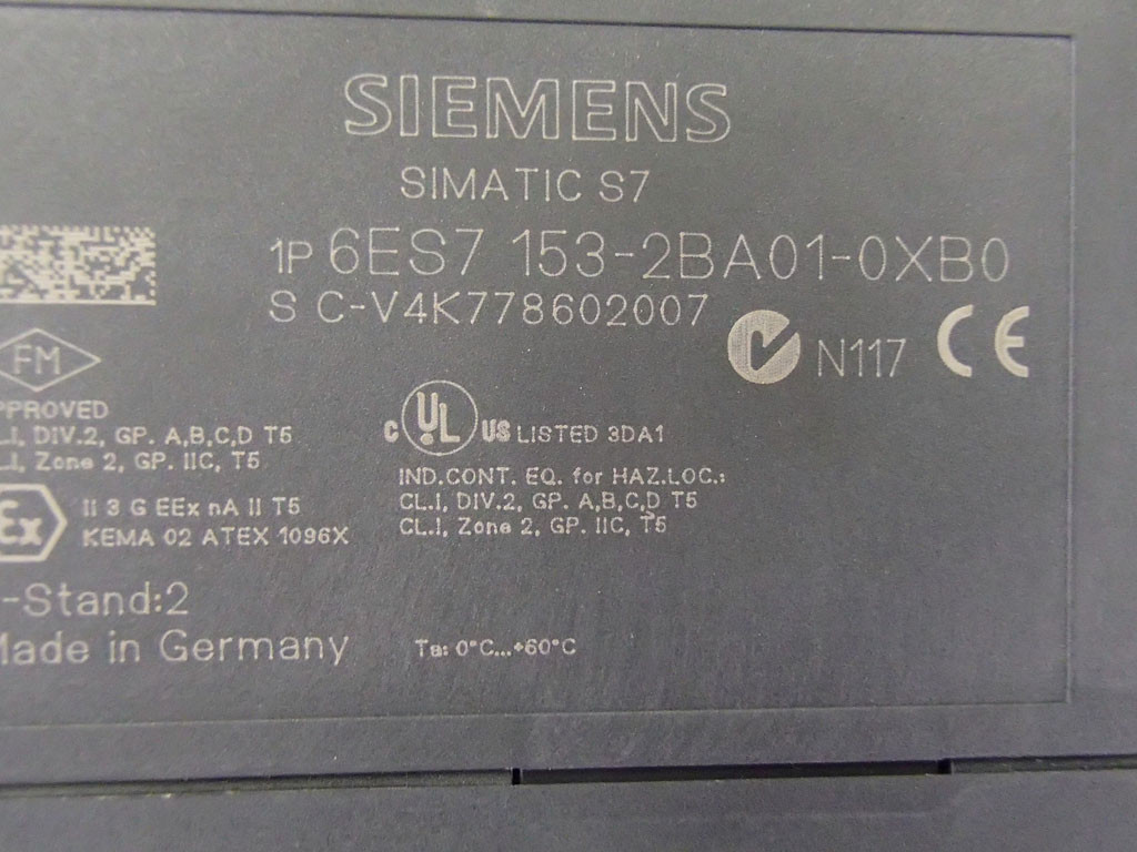 SIEMENS 6ES7153-2BA01-0XB0