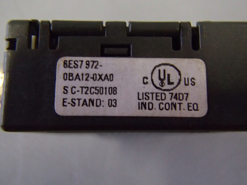 SIEMENS 6ES7972-0BA12-0XA0