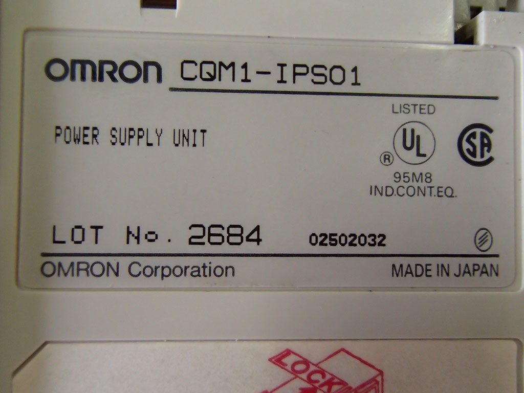 OMRON CQM1-IPS01