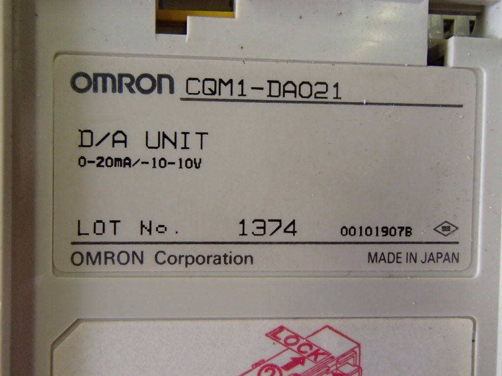 OMRON CQM1-DA021