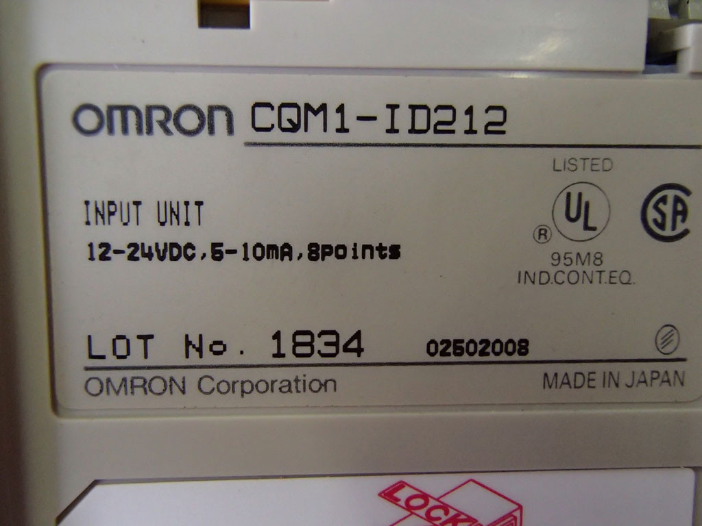 OMRON CQM1-ID212