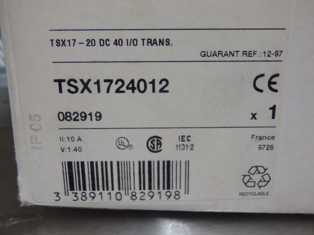 TÉLÉMÉCANIQUE  TSX1724012