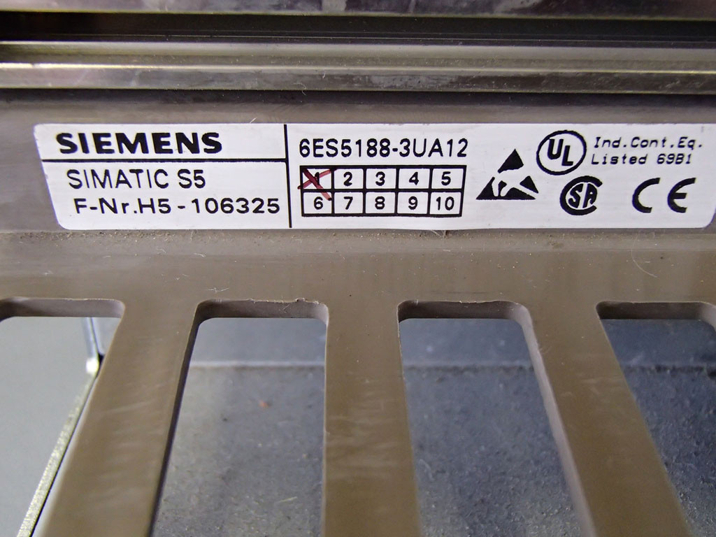 SIEMENS 6ES5188-3UA12