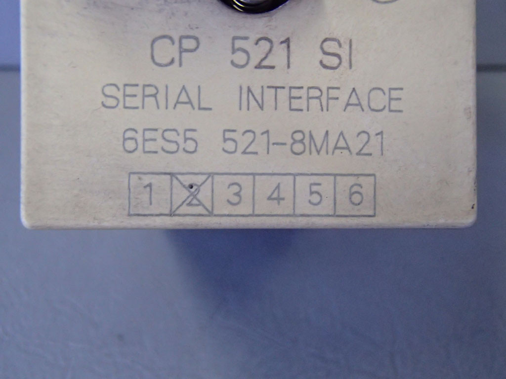 SIEMENS 6ES5521-8MA21