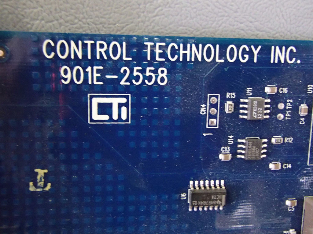 CONTROL TECHNOLOGY INC 901E-2558901G-2558
