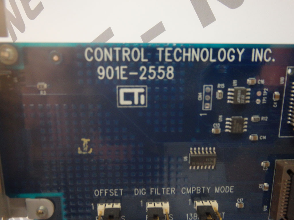CONTROL TECHNOLOGY INC 901E-2558901G-2558