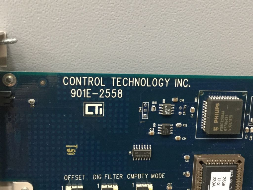 CONTROL TECHNOLOGY INC 901E-2558901G-2558