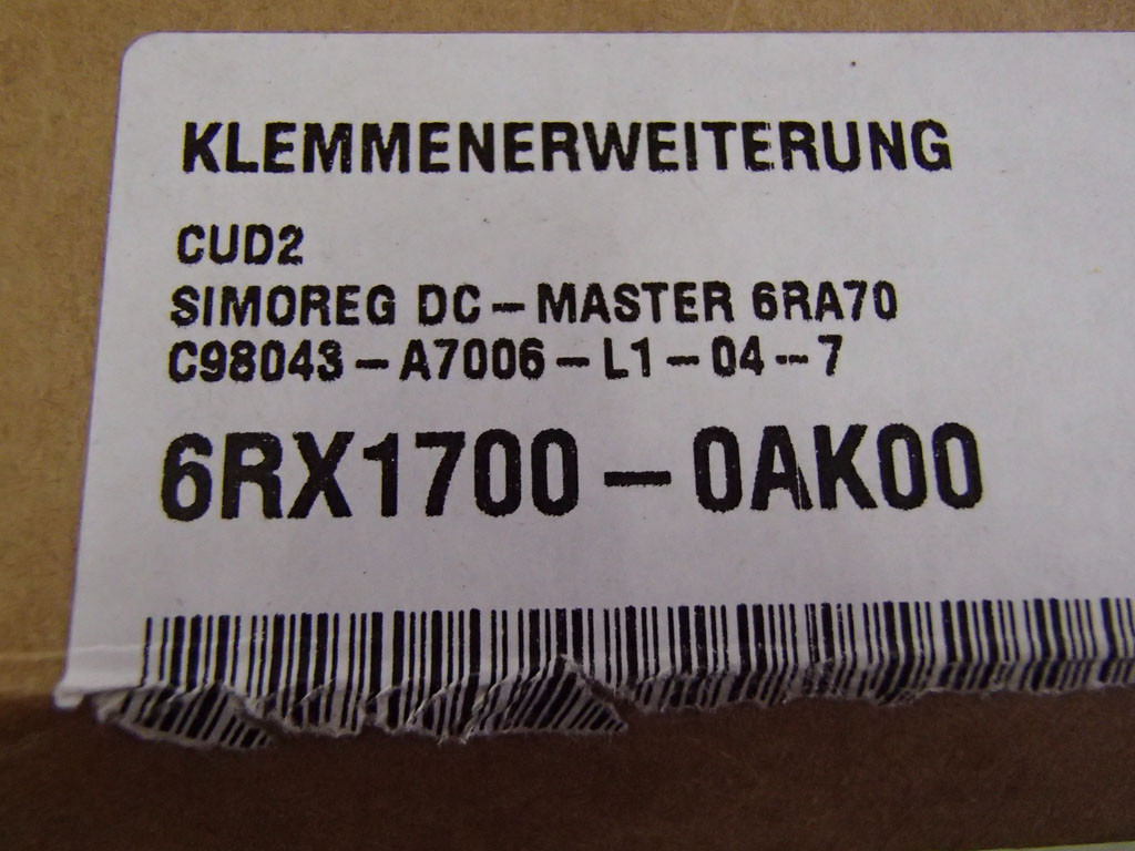 SIEMENS 6RX1700-0AK00