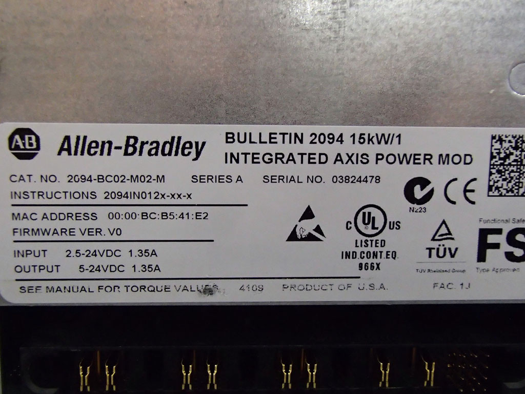 ALLEN-BRADLEY 2094-BC02-M02-M