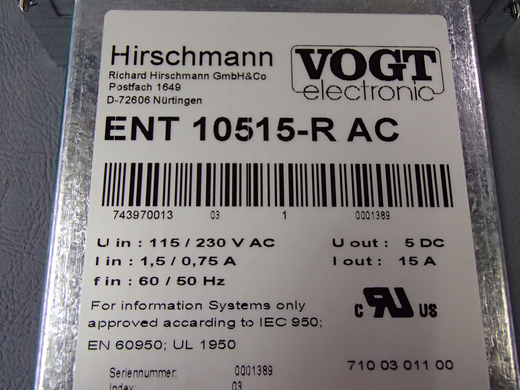 HIRSCHMANN ENT10515-RAC