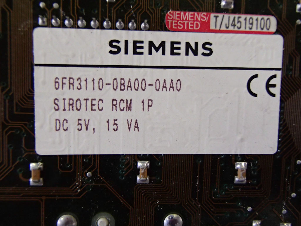 SIEMENS 6FR3110-0BA00-0AA0