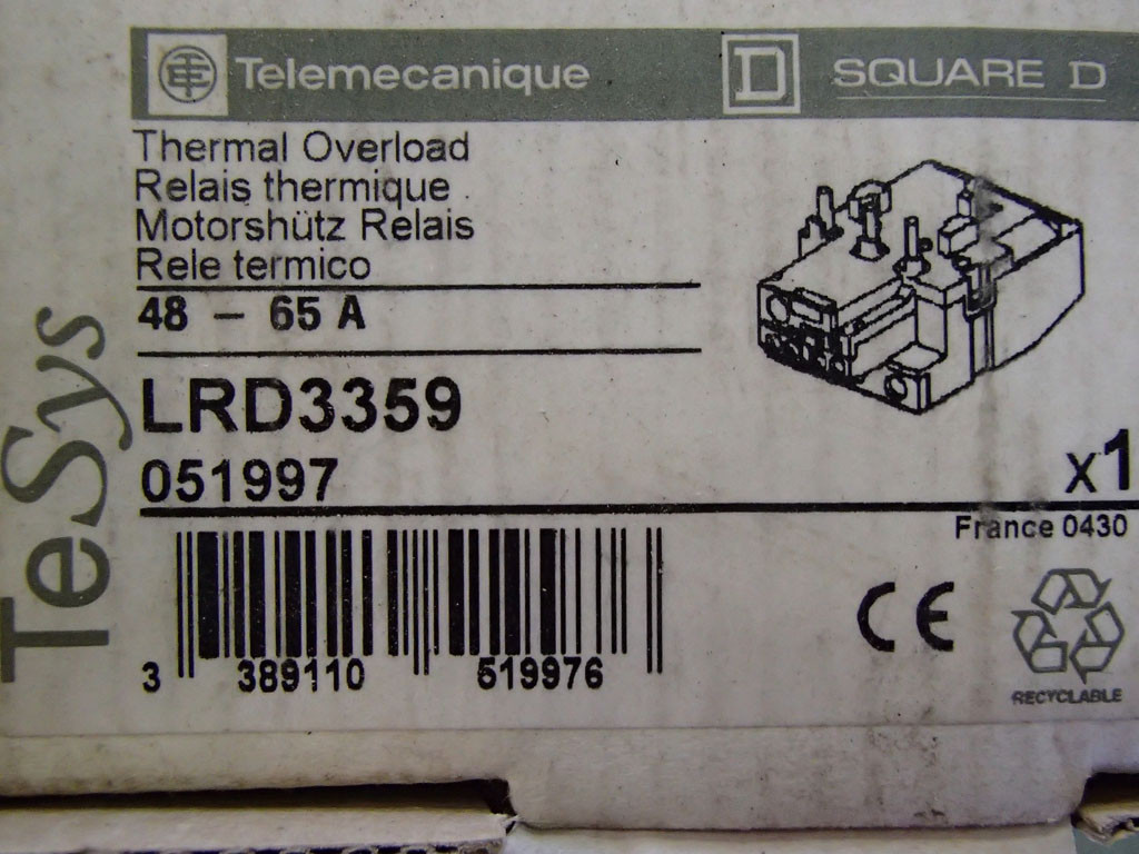 TÉLÉMÉCANIQUE  LRD3359